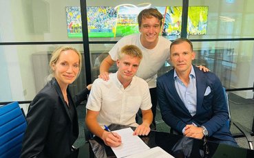 Сын футболиста Андрея Шевченко заключил контракт с английским клубом Уотфорд