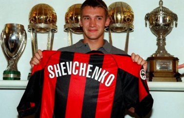 Андрей Шевченко – новичок «Милана», 1999 год