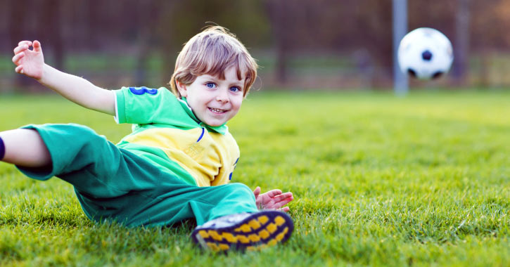 Набір вправ для розвитку координації у дітей, що займаються футболом